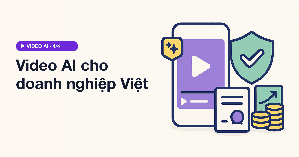 Video AI cho doanh nghiệp Việt: chi phí, quảng cáo và quy định gắn nhãn 2026